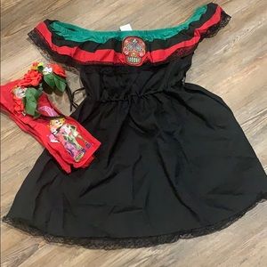 halloween costume: undead women’s like new